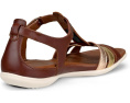 ECCO сандалии Flash T-Strap Sandal с кожаной стелькой и подошвой из ПУ