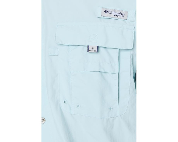 Рубашка Columbia PFG Bahama II с коротким рукавом цвета Light Camel
