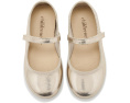 Туфли Childrenchic Mila Mary Jane из серебристой кожи