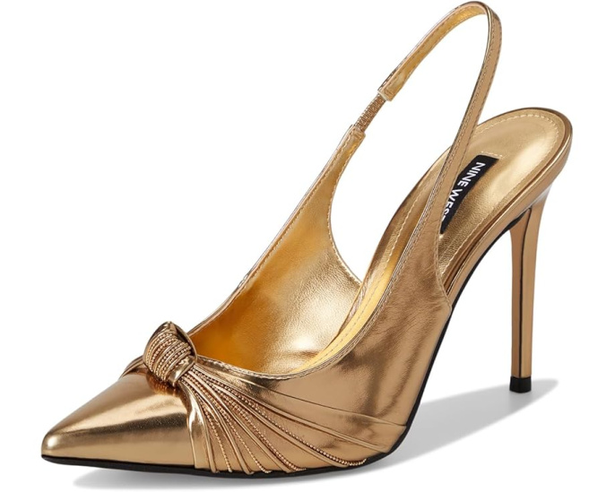 Туфли Nine West Faive на высоком каблуке-шпильке с узлом на носке