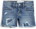 Шорты джинсовые Low-Rise Midi Destroyed от abercrombie kids