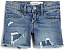 Шорты джинсовые Low-Rise Midi Destroyed от abercrombie kids