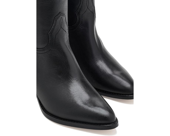Сапоги кожаные Harpher Lauren Ralph Lauren высокие