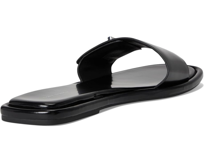 Сандалии Tory Burch T Lock Slide с широким ремешком и логотипом