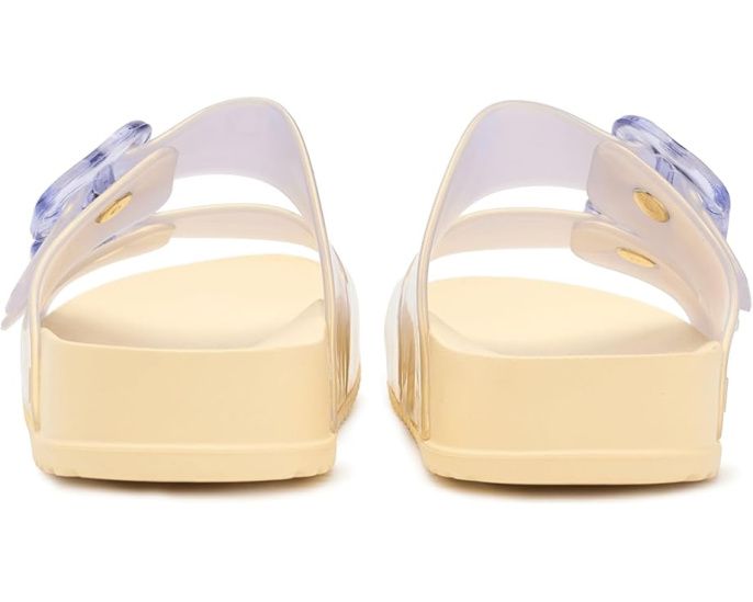 Шлепанцы Cozy Slides для детей коллекция Mini Melissa жемчужно-желтые
