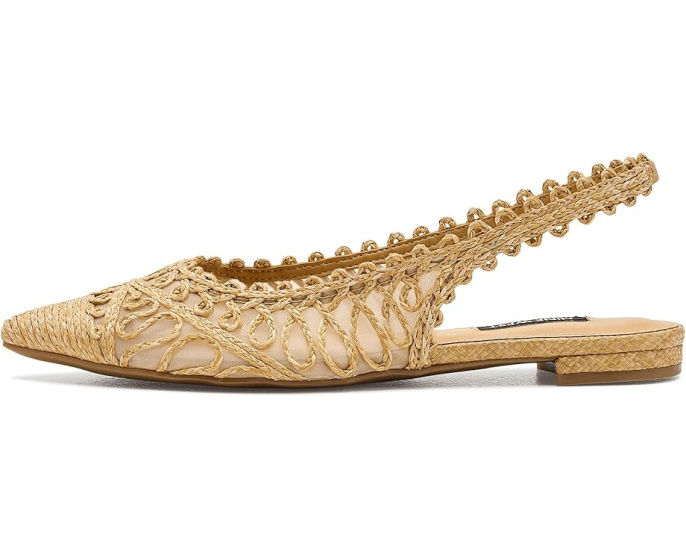 Балетки Jovias от Nine West с сетчатым верхом и заостренным носком