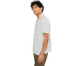 Рубашка Short Sleeve Breeze Camp от Faherty из льняной смеси