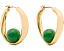 Серьги-обручи Kate Spade New York Harmony Hoops со стеклом