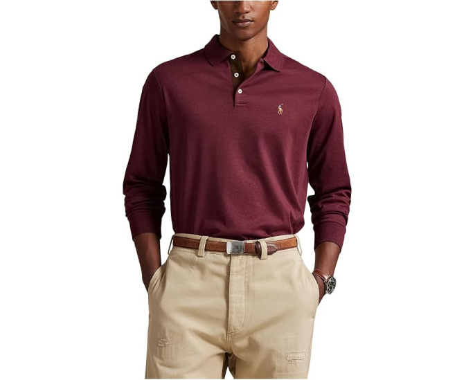 Classic Fit Soft Cotton Polo Shirt