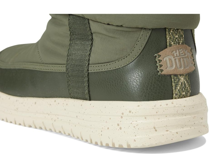 Ботинки Hey Dude Camden Cuff Nylon Quilt с искусственным мехом внутри