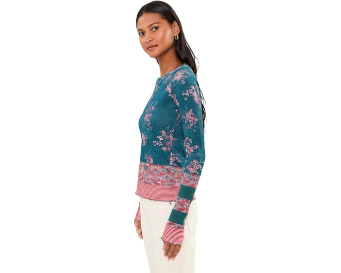 Вязаный топ Easy Does It Printed от Free People с принтом