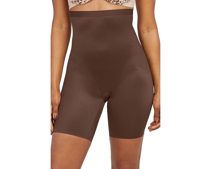 Spanx Шорты Thinstincts 2.0 с завышенной талией и технологией Printed Power