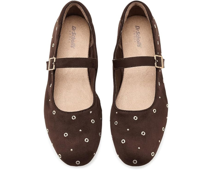 Wexley Jane Stud туфли Мэри Джейн на плоской подошве Dr. Scholl's