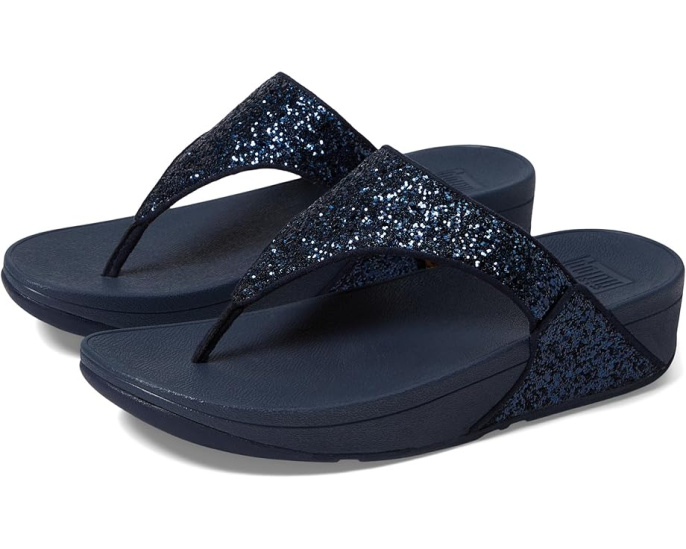 Сандалии FitFlop Lulu с блестками и поддержкой свода стопы
