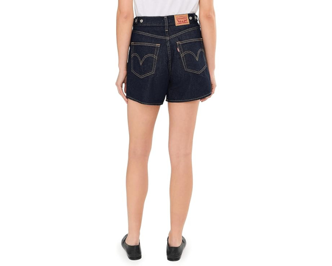 Levi's Шорты Cinch Mid-thigh с регулируемой посадкой на высокой талии
