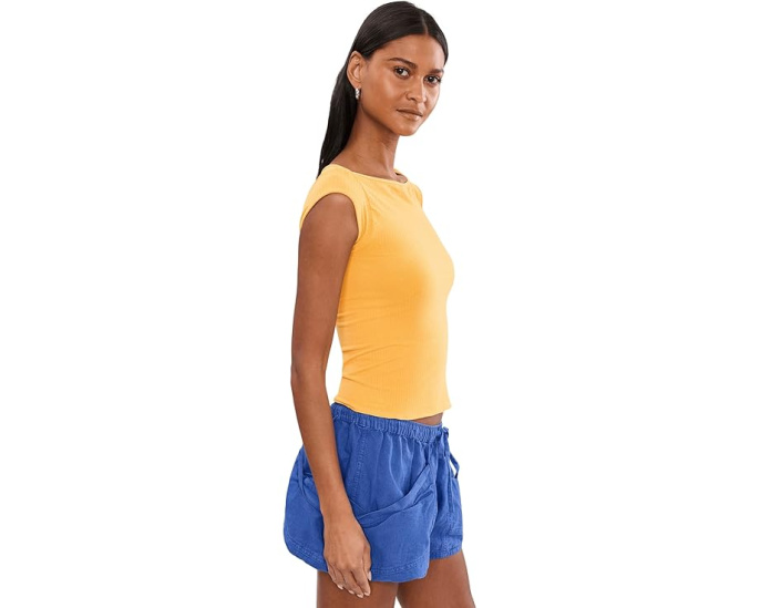 Майка Free People So Soft Seamless Modal Tee невесомая из модала