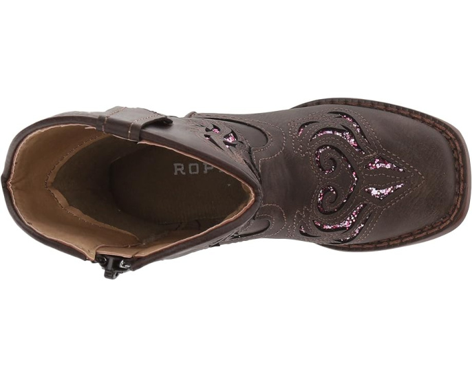 Ковбойские сапоги Roper Kids Glitter Breeze с лазерной перфорацией