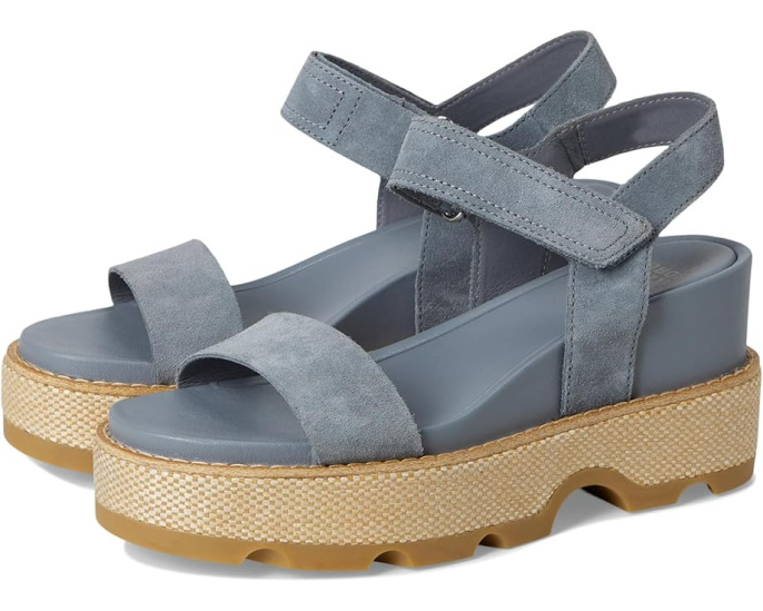 Сандалии SOREL Joanie Iv Y Strap Wedge с платформой и застежкой-липучкой