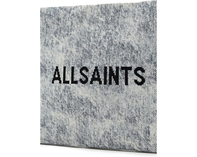 Джинсовый клатч AllSaints Izzy Washed Grey