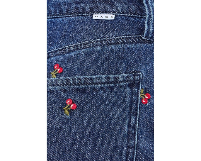Джинсы DAZE Far Out High-Rise Wide Leg Cherry Avenue
