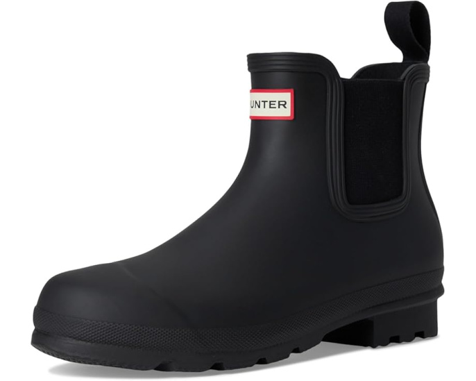 Резиновые сапоги Hunter Original Chelsea с водонепроницаемой конструкцией