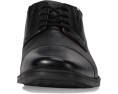 Туфли Clarks Tilden Cap с блестящей кожей и двойной резинкой