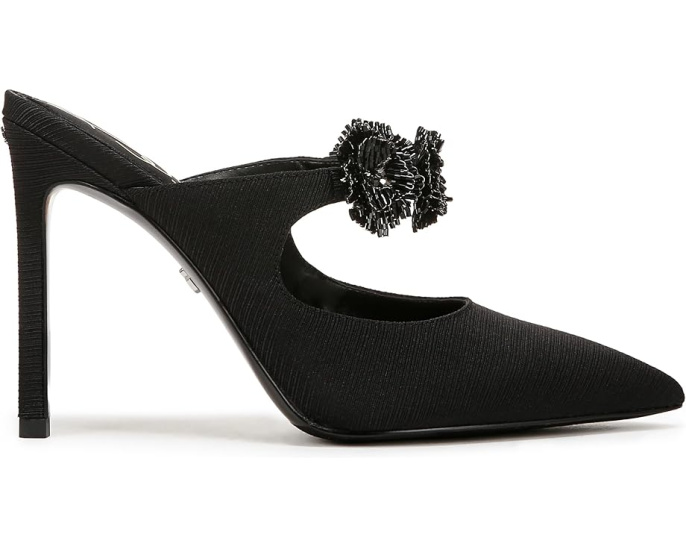 Туфли Sam Edelman Amelie с вышитым цветочным узором и каблуком-шпилькой