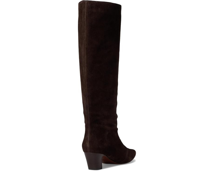 Сапоги Marley Kicked Heel Loeffler Randall из замши до колена
