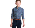 Детская рубашка Vineyard Vines Wauwinet Performance Cotton лунно-серебристая