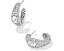 Серьги-кольца Kendra Scott Bella Hoop с кристаллами и филигранью