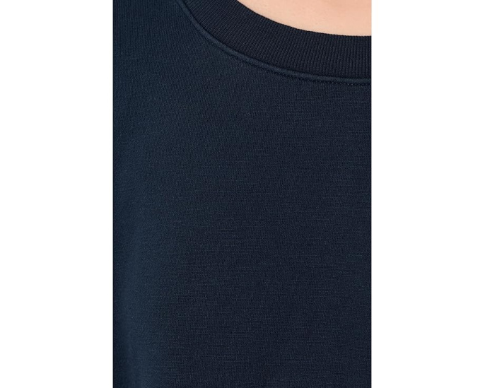 Кроп-свитшот Eileen Fisher из окрашенного в готовом виде велюра