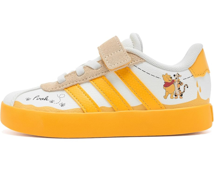 Кроссовки Disney Vl Court 3.0 на липучке для детей Adidas