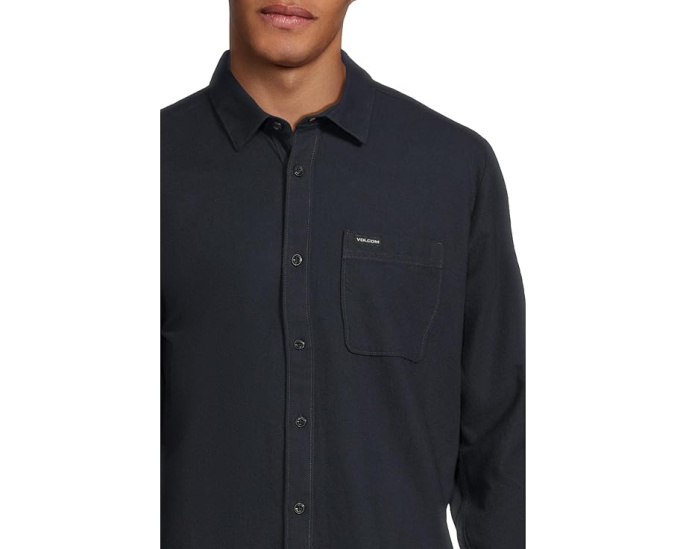 Volcom повседневная рубашка Caden Solid Long Sleeve