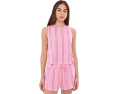 Комплект топа и шорт Star Seeker Tank Shortie Set HONEYDEW в полоску