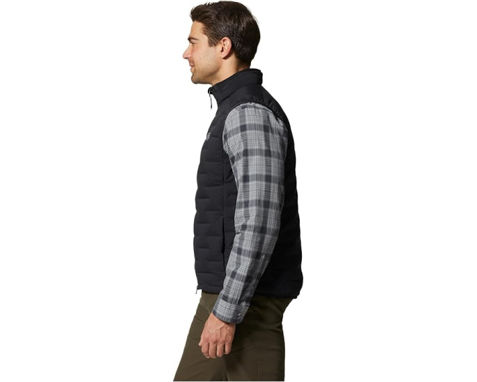 Mountain Hardwear Stretchdown Vest с эластичным утеплителем и влагоотводящей технологией