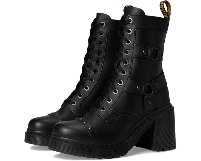 Ботинки Dr. Martens Chesney на молнии с ремешками и каблуком
