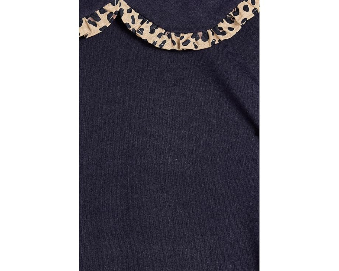 Animal Print Collar Top (Toddler/Little Kid/Big Kid)