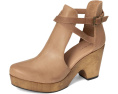 Кожаные сабо Cedar на платформе из кедра с регулируемой пряжкой Free People