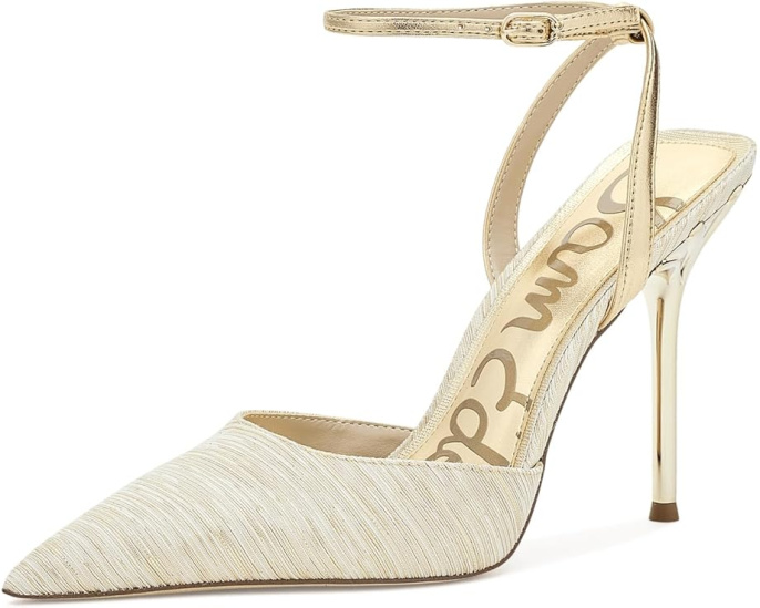 Туфли Sam Edelman Osha на тонком каблуке с острым носком и ремешком на щиколотке