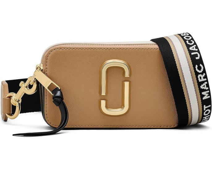 Сумка Marc Jacobs The Snapshot через плечо из натуральной кожи