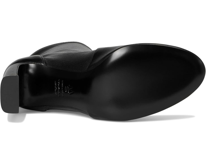 Ботильоны Babette 85 на устойчивом каблуке из мягкой овечьей кожи Stuart Weitzman