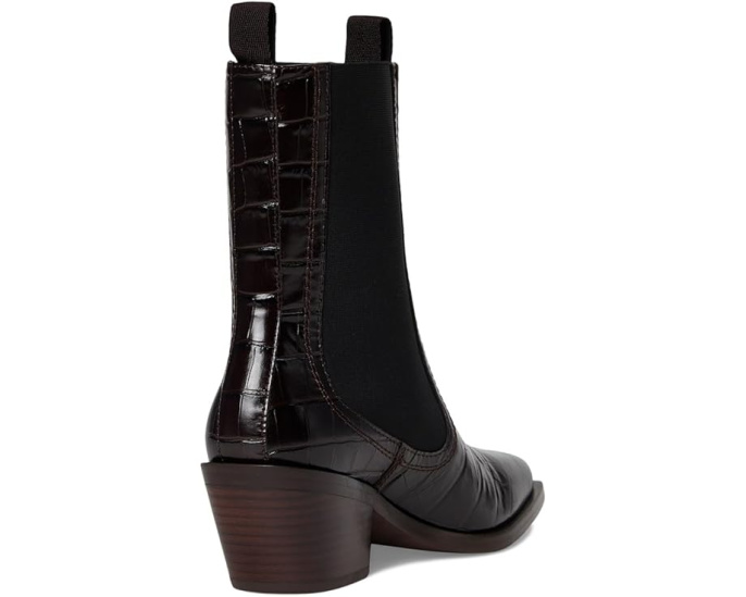 Loeffler Randall Ботильоны ковбойские Nat Midheel Western с каблуком