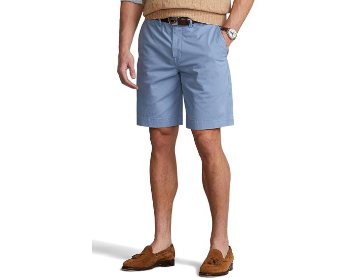 Классические шорты Polo Ralph Lauren из стрейч-твила с эластаном