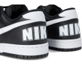 Кроссовки Nike Big Low с кожаным верхом и простроченными накладками