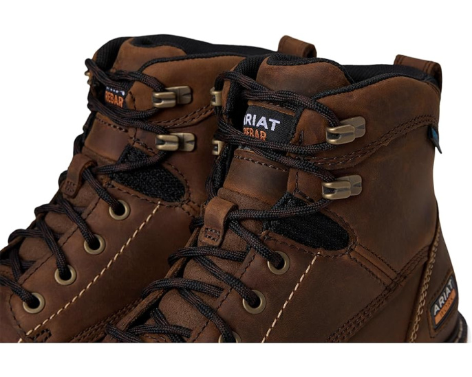 Rebar Lift 6 дюймов водонепроницаемые рабочие ботинки Ariat с мягким носком