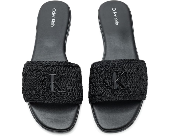 Calvin Klein босоножки Kamine с квадратным носком из текстиля