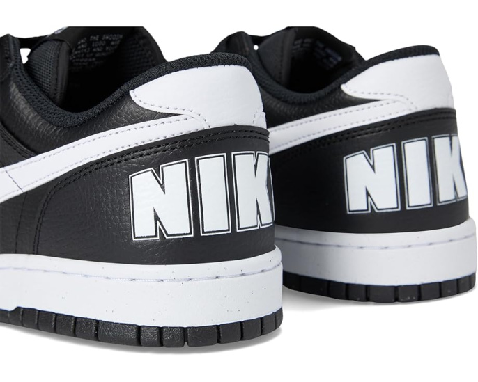 Кроссовки Nike Big Low с кожаным верхом и простроченными накладками