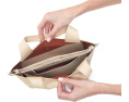 Сумка HOBO Vida Small Tote бежевая с ремешком