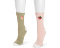 Утепленные компрессионные носки с силиконовыми Gripper MUK LUKS, 2 пары