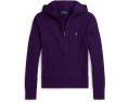 Худи на молнии Mini-Cable Cotton от Polo Ralph Lauren для детей